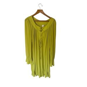 Chartreuse Dress Size L